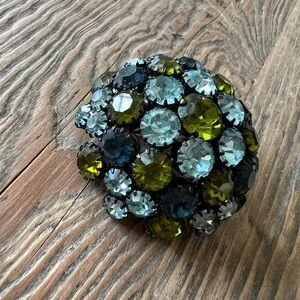 Vintage Warner Rhinestone Brooch